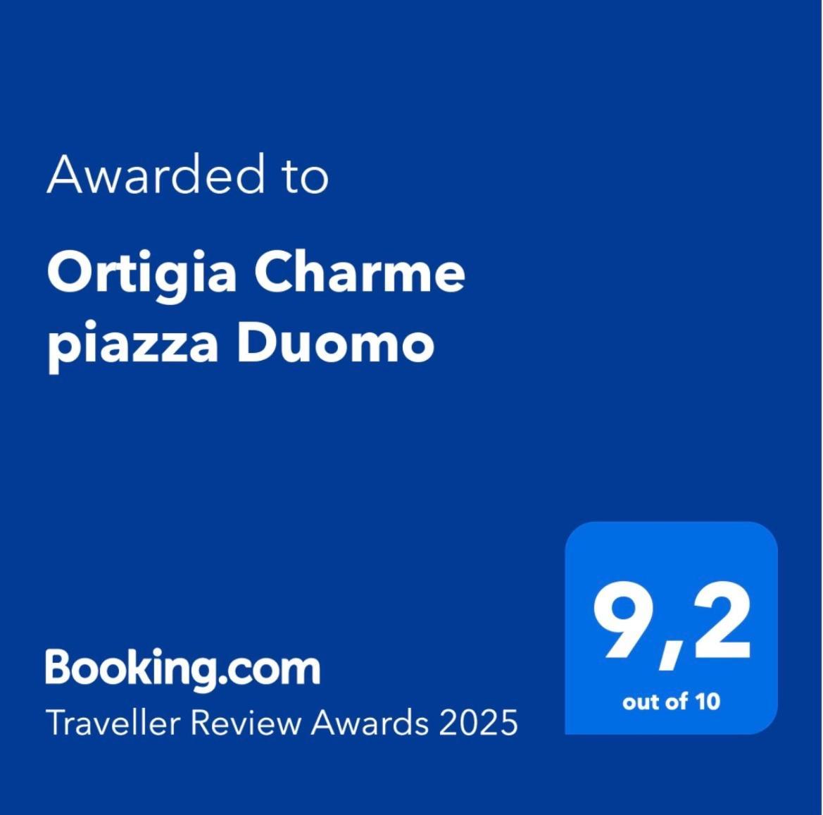 Appartement Ortigia Charme Piazza Duomo à Syracuse Extérieur photo